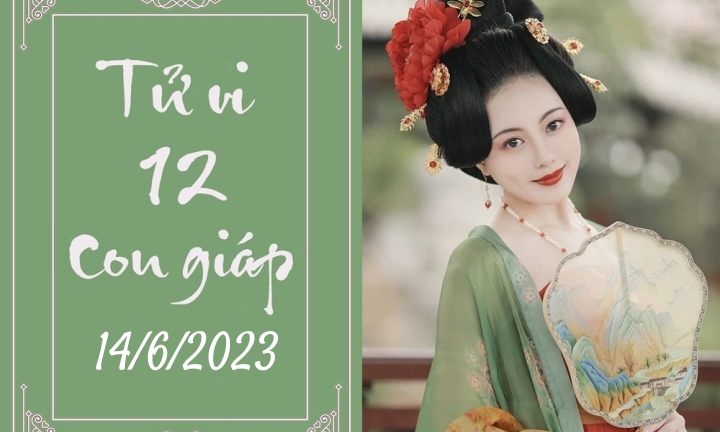 Tử vi vui 12 con giáp hôm nay ngày 14/6/2023: Tuất chăm chỉ, Tỵ chỉn chu