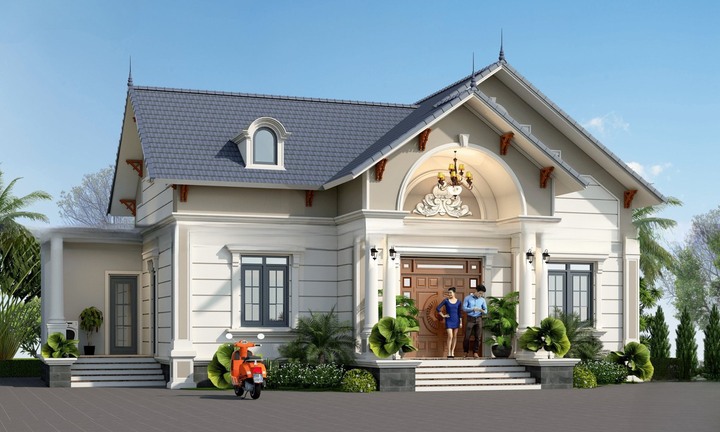 Đâu là mẫu biệt thự vườn 1 tầng đẹp nhất năm 2023?