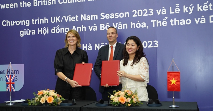 Thúc đẩy hợp tác Việt Nam - Anh về giáo dục, văn hóa nghệ thuật