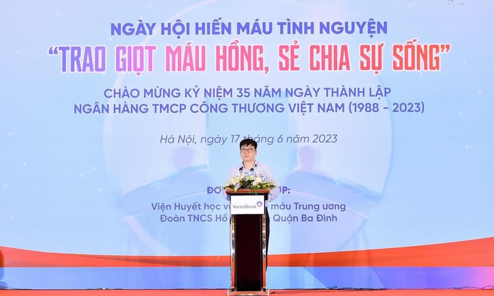 Đoàn Thanh niên VietinBank tổ chức Ngày hội hiến máu toàn hệ thống