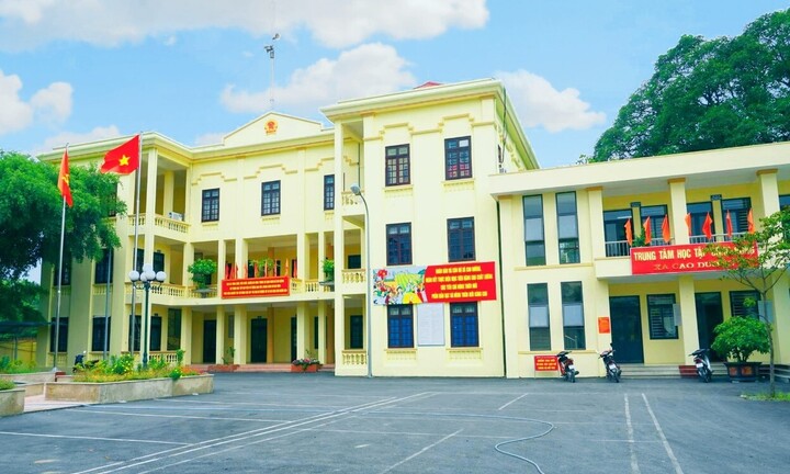 Huyện Thanh Oai, Hà Nội: Xã Cao Dương về đích Nông thôn mới nâng cao