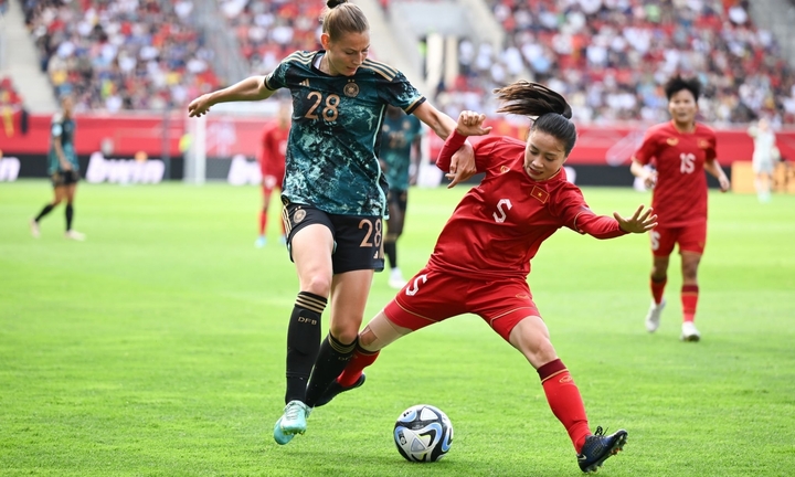 Trực tiếp bóng đá Việt Nam 1-2 Đức: Thanh Nhã lập công