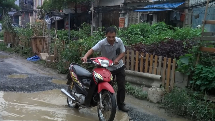 Đoạn đường 200m ở Hà Nội 15 năm chưa hoàn thành