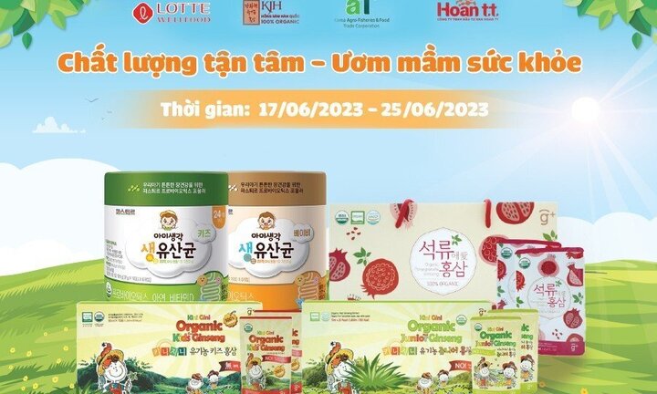 Lotte Kid A+ và Men vi sinh Sysy: 'Chìa khóa' chăm sóc sức khỏe cho trẻ em