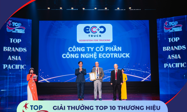 EcoTruck đạt giải Top 10 Thương hiệu Châu Á - Thái Bình Dương