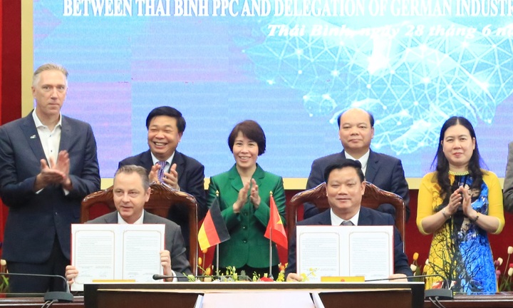 Tỉnh Thái Bình xúc tiến hợp tác đầu tư với doanh nghiệp Đức