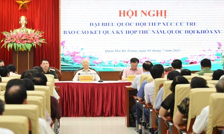 'Cử tri kiến nghị loại ra khỏi bộ máy những người năng lực yếu, đùn đẩy trách nhiệm'