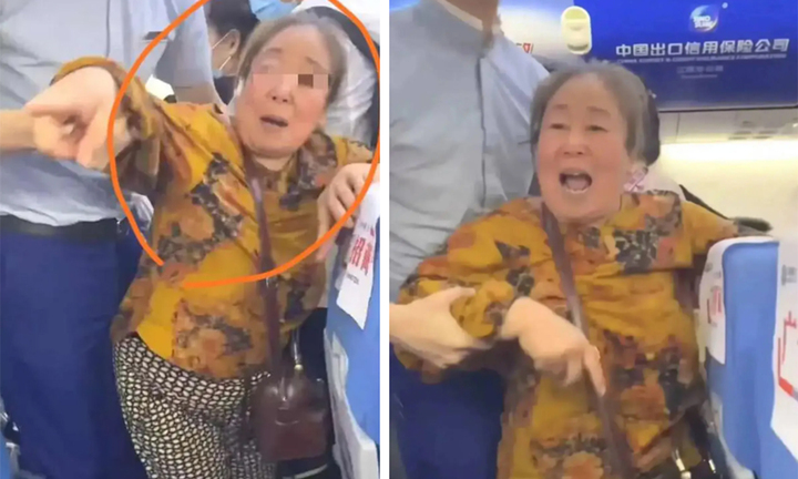 Ỷ mình có bệnh, bà già bắt cô gái đổi chỗ và chửi rủa ầm ĩ trên máy bay