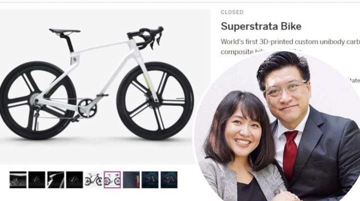 Sản xuất xe đạp 3D đầu tiên trên thế giới - startup 'chết yểu' của vợ chồng bà Lê Diệp Kiều Trang