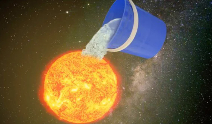 Nếu đổ toàn bộ nước của Trái Đất lên Mặt Trời, chuyện gì sẽ xảy ra?