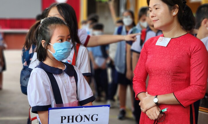 Khảo sát lớp 6 Trường THCS - THPT Trần Đại Nghĩa ngày 4/7