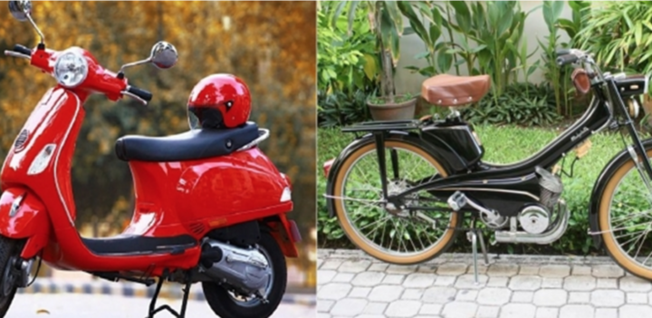 Xe máy và xe gắn máy khác nhau thế nào?