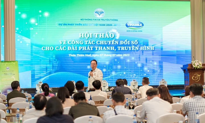 Hơn 200 phóng viên tham gia hội thảo chuyển đổi số trong phát thanh, truyền hình