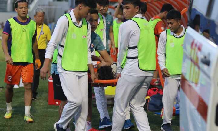 Cầu thủ Đà Nẵng nhập viện đã ổn định sức khỏe