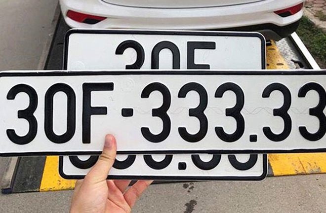 Công bố danh sách hơn 153.000 biển số ô tô đấu giá