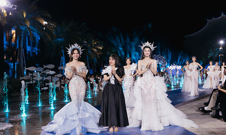 NTK Phạm Đăng Anh Thư ra mắt bộ sưu tập mới tại Miss World Việt Nam