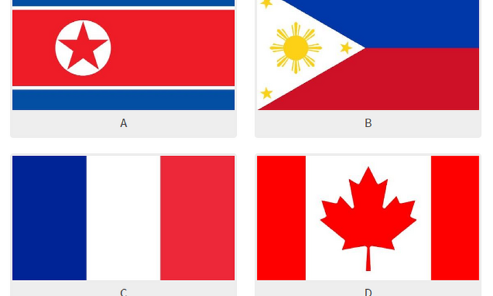 Trắc nghiệm: Bạn nhận biết được bao nhiêu quốc kỳ trên thế giới?