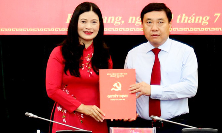 Bí thư Huyện ủy Mèo Vạc được bổ nhiệm làm Trưởng ban Tuyên giáo Tỉnh ủy Hà Giang