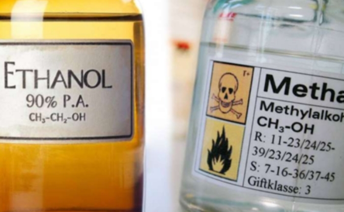 Uống cồn pha nước, người đàn ông mất thị lực