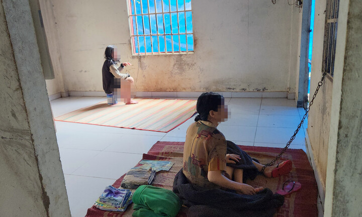 Ba phụ nữ bị xích chân, nhốt trong nhà kho ở Lâm Đồng