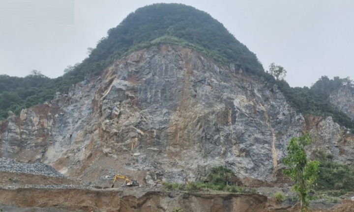 Tai nạn lao động làm chết người tại mỏ đá ở Quảng Bình