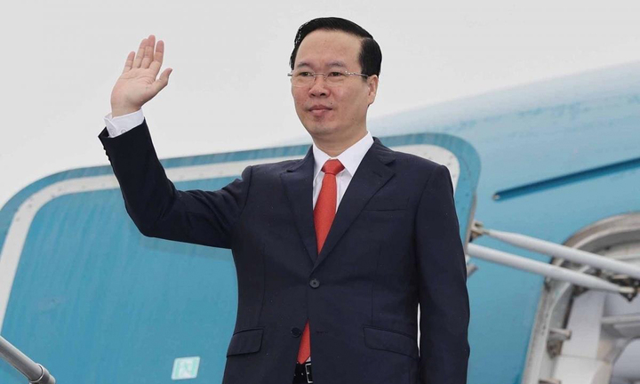 Chủ tịch nước Võ Văn Thưởng lên đường thăm Áo, Italy và Tòa thánh Vatican