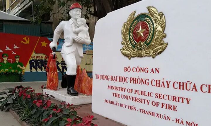 Biến động điểm Đại học Phòng cháy Chữa cháy 5 năm qua