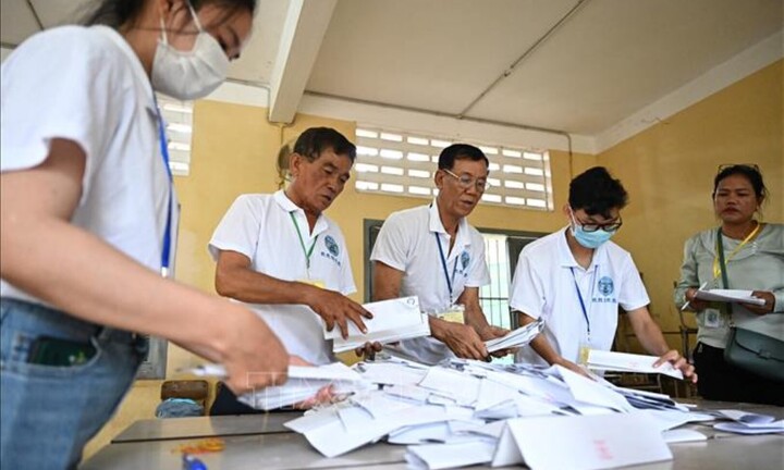 Việt Nam chúc mừng Campuchia tổ chức thành công bầu cử quốc hội