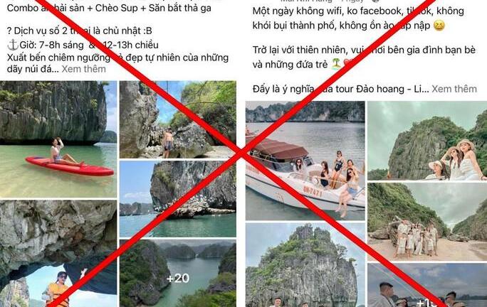 Xuất hiện tour du lịch tự phát tới các 'đảo hoang' trên Vịnh Hạ Long