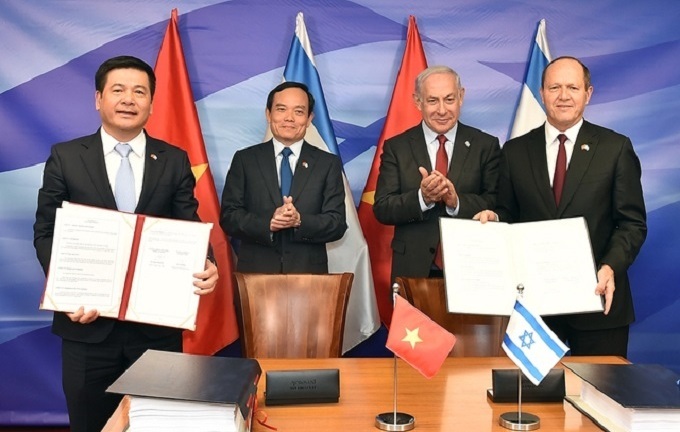 Việt Nam và Israel ký kết Hiệp định Thương mại tự do