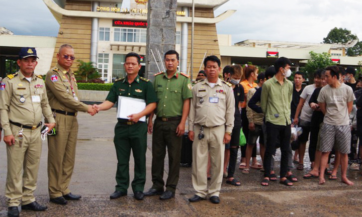 Giải cứu 33 công dân bị cưỡng bức lao động tại sòng bạc Campuchia