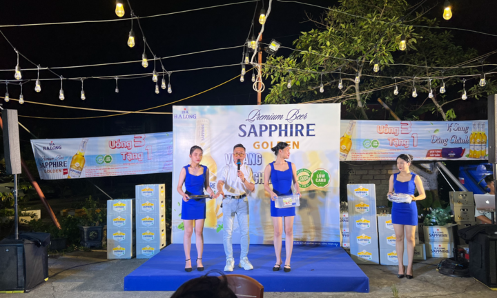 Vừa ra mắt, bia low-carb Sapphire Golden nhanh chóng ghi điểm với người dùng