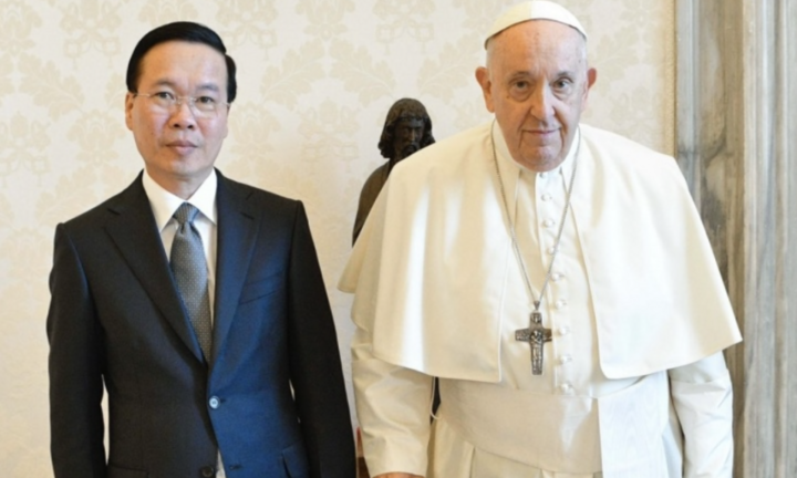 Chủ tịch nước Võ Văn Thưởng thăm Tòa thánh Vatican, hội kiến Giáo hoàng Francis