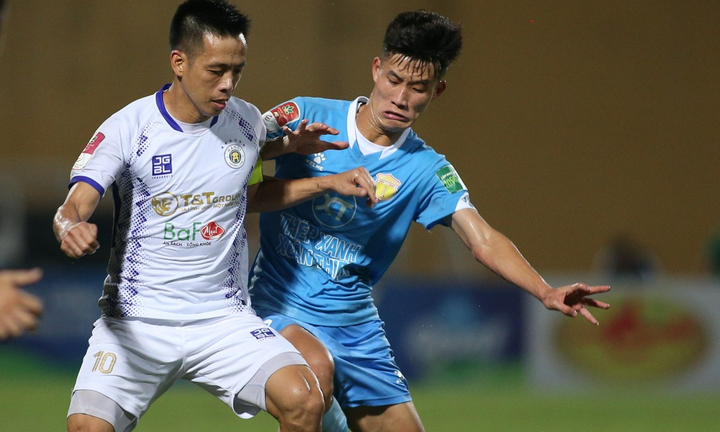 Đánh bại Nam Định, CLB Hà Nội tạm giành ngôi đầu bảng V-League 2023