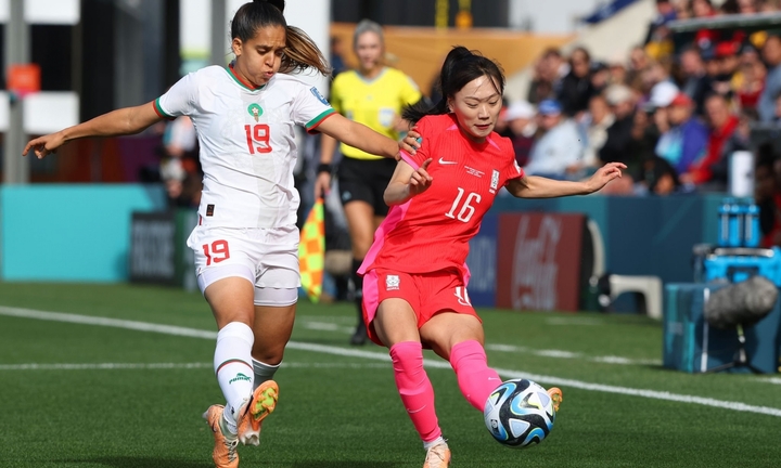 Trực tiếp bóng đá Hàn Quốc vs Maroc World Cup nữ 2023