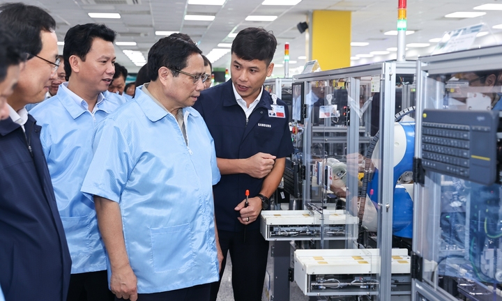 Thủ tướng mong muốn có lãnh đạo người Việt tại Tập đoàn Samsung