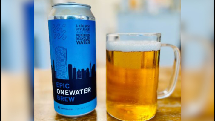 Kỳ lạ loại bia làm từ nước thải nhà tắm tái chế