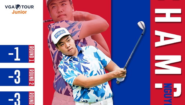 Chặng 5 VGA Junior Tour: Nguyễn Đặng Minh vô địch