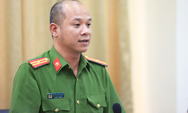 Trung tá Nguyễn Thành Hưng làm Trưởng Phòng Cảnh sát Hình sự Công an TP.HCM