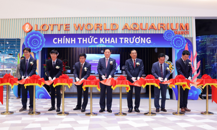 Thủy cung Lotte World Hà Nội đi vào hoạt động 