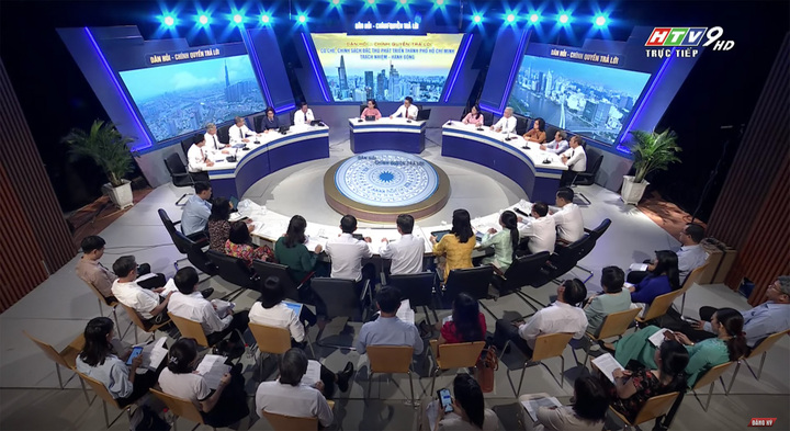 Trực tiếp Dân hỏi - Chính quyền trả lời: Cơ chế, chính sách đặc thù phát triển TP.HCM