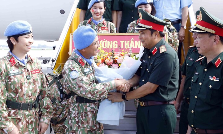 Đội Công binh số 2 lên đường thực hiện nhiệm vụ tại Abyei