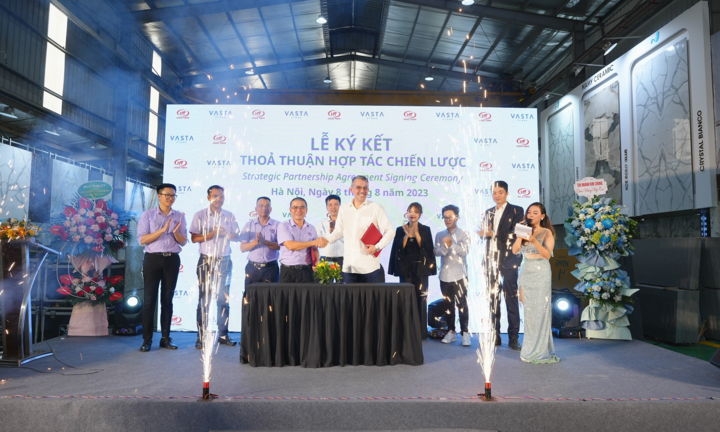 Vasta Stone và Hưng Thịnh ký kết thỏa thuận hợp tác chiến lược