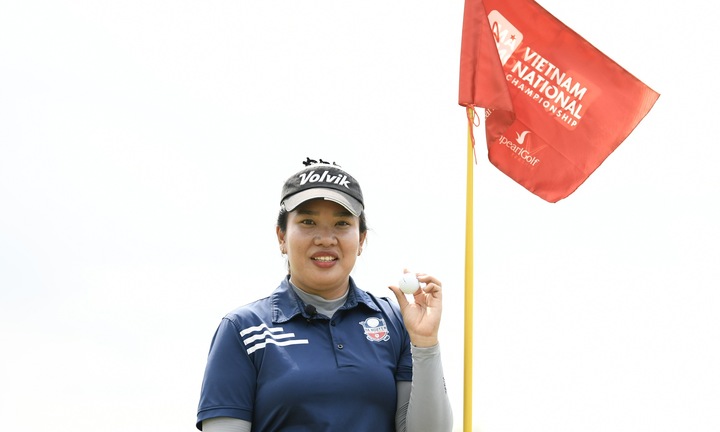 VĐV đầu tiên có 'hole in one' ở giải golf VĐQG 2023: 'Tôi lâng lâng như đang mơ'