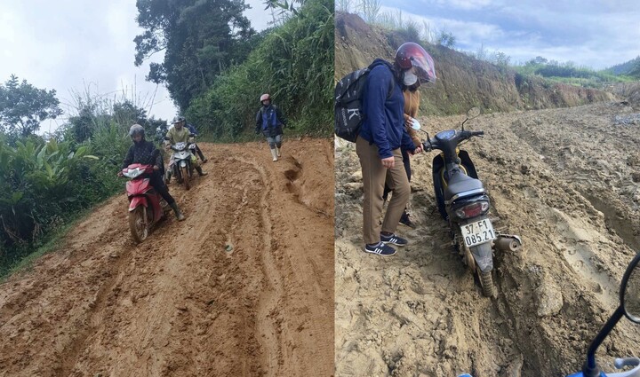 Ứa nước mắt cảnh giáo viên trèo đèo lội suối vận động học sinh đến trường