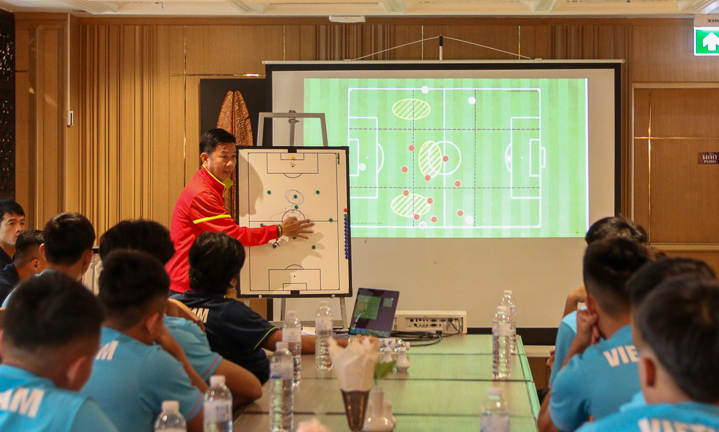 U23 Việt Nam đấu U23 Bahrain: HLV Hoàng Anh Tuấn không đặt nặng thắng thua