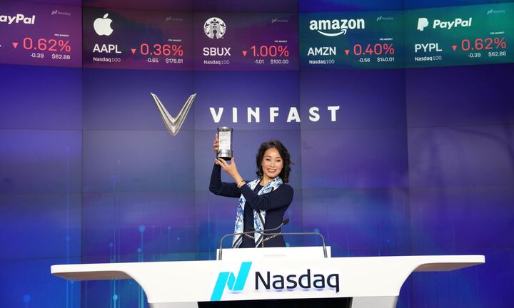 VinFast là một trong những công ty niêm yết ấn tượng nhất trên sàn chứng khoán Mỹ năm nay