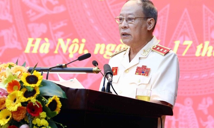 Thượng tướng Lê Quý Vương làm Chủ tịch Hội Cựu Công an nhân dân Việt Nam