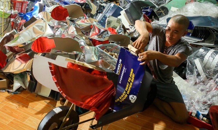 'Thủ phủ vàng mã' lớn nhất miền Bắc ảm đạm trước ngày Rằm tháng 7