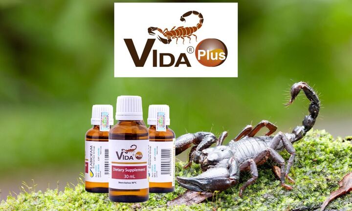 Vida Plus - Chiết xuất từ Nọc Bọ Cạp Xanh Cuba hỗ trợ cải thiện sức khỏe người bệnh ung bướu